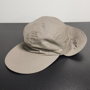 Vintage CC Filson Hat Size XL Long Bill Fly Fishing Sun Cap Lightweight USA